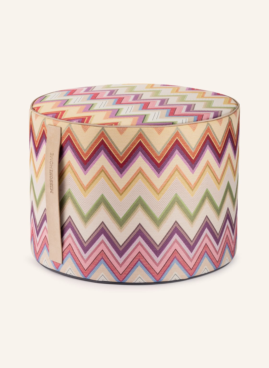 Image of Missoni Home Pouf Agadir beige