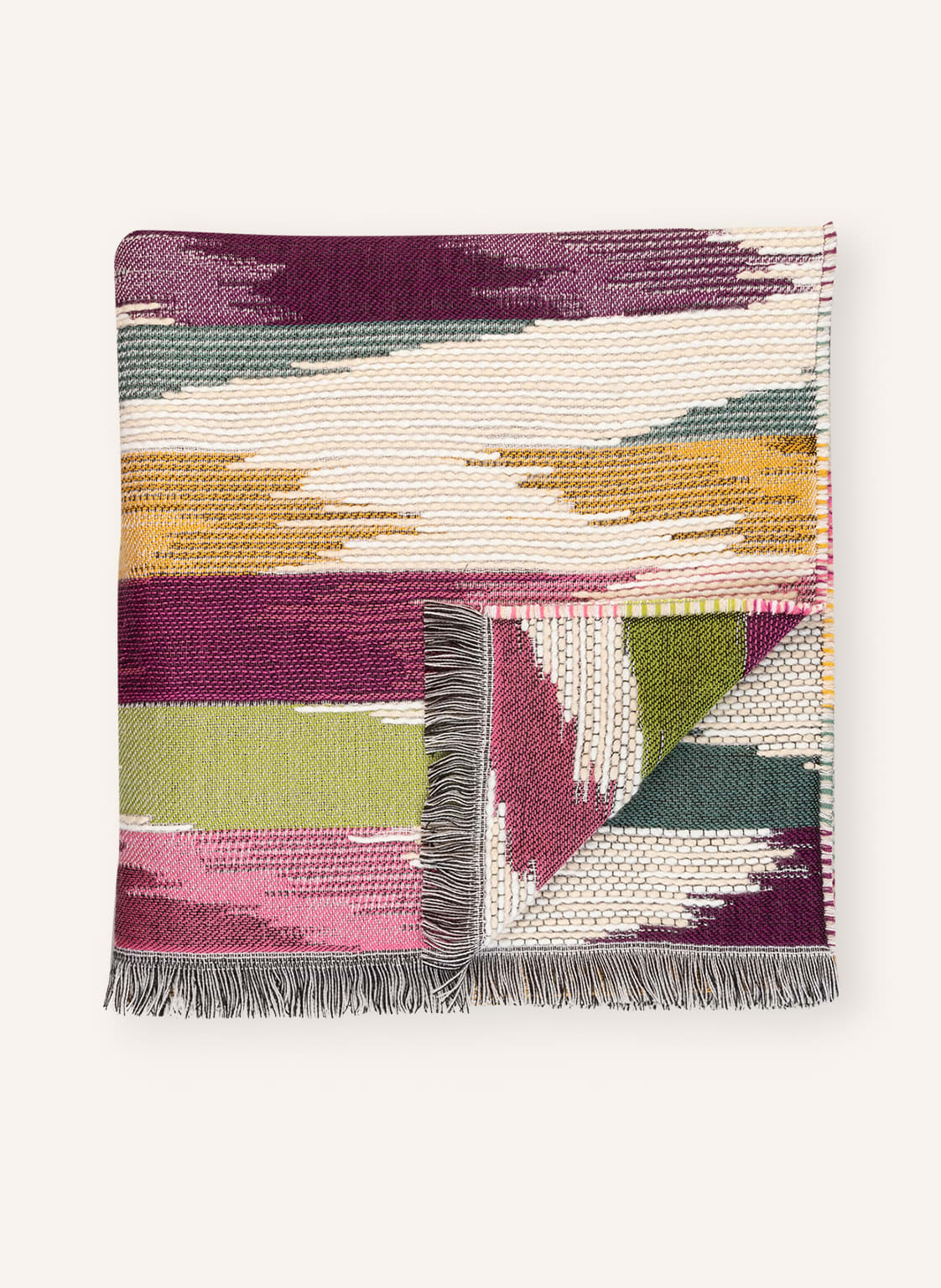 Image of Missoni Home Plaid Alanis beige