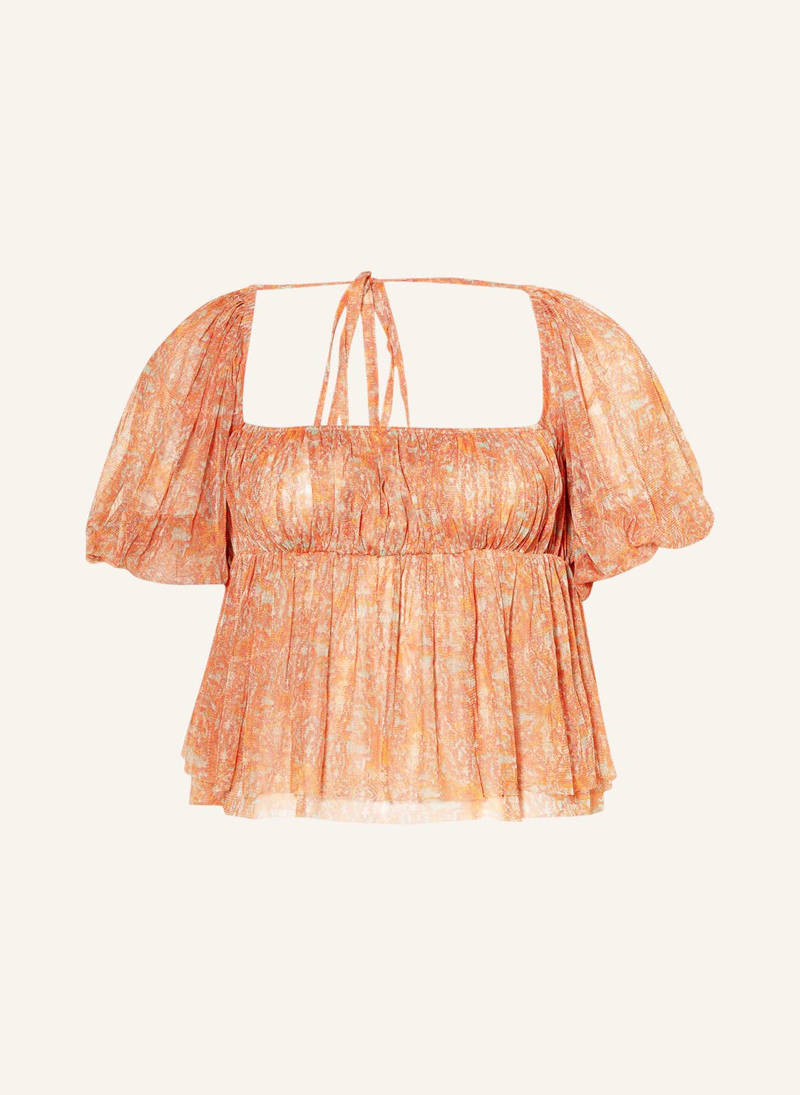 Image of Free People Blusenshirt orange