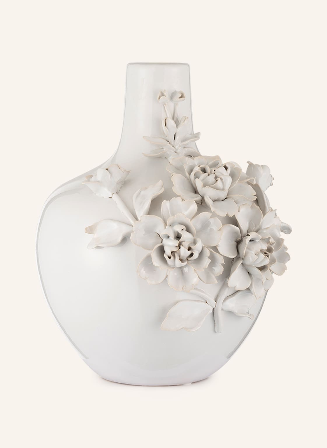 Image of Pols Potten Vase 3d Rose weiss