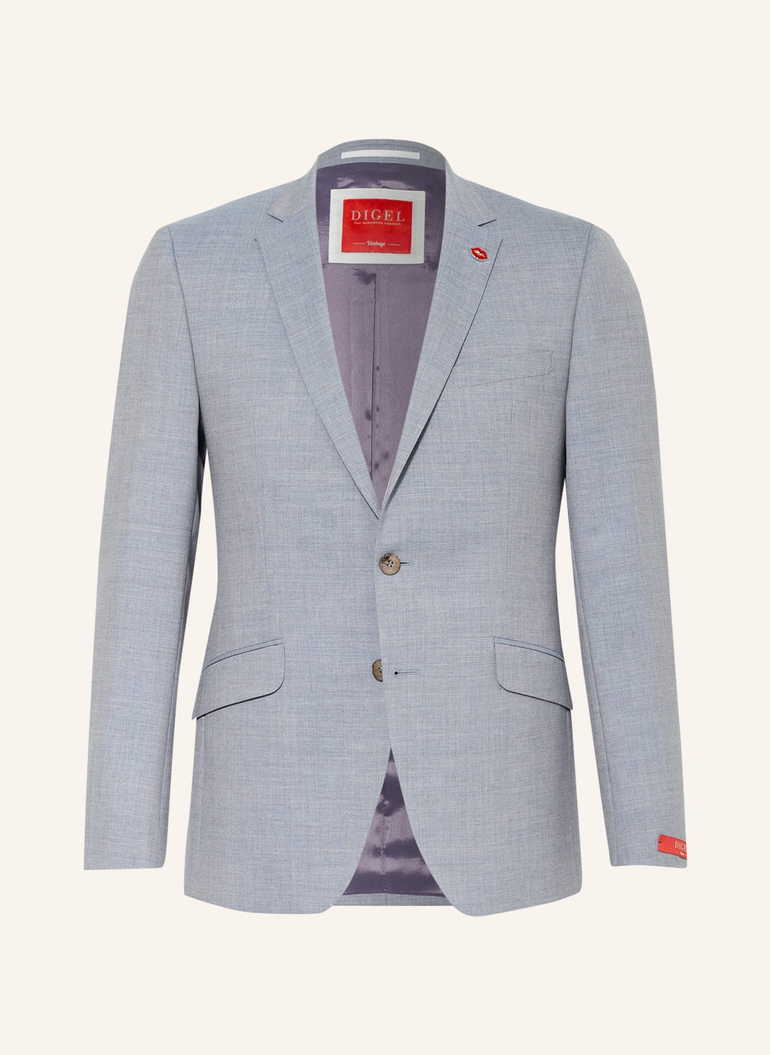 Image of Digel Anzugsakko Rod Slim Fit blau