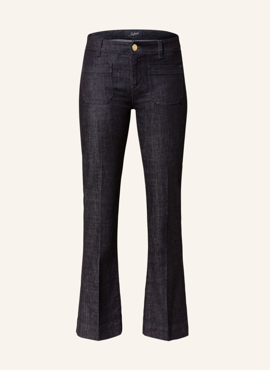 Image of Seafarer Flared Jeans blau