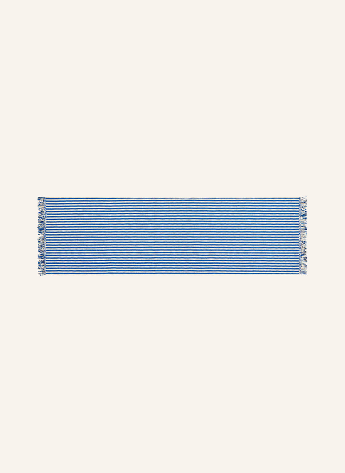Image of Hay Teppich Stripes And Stripes blau