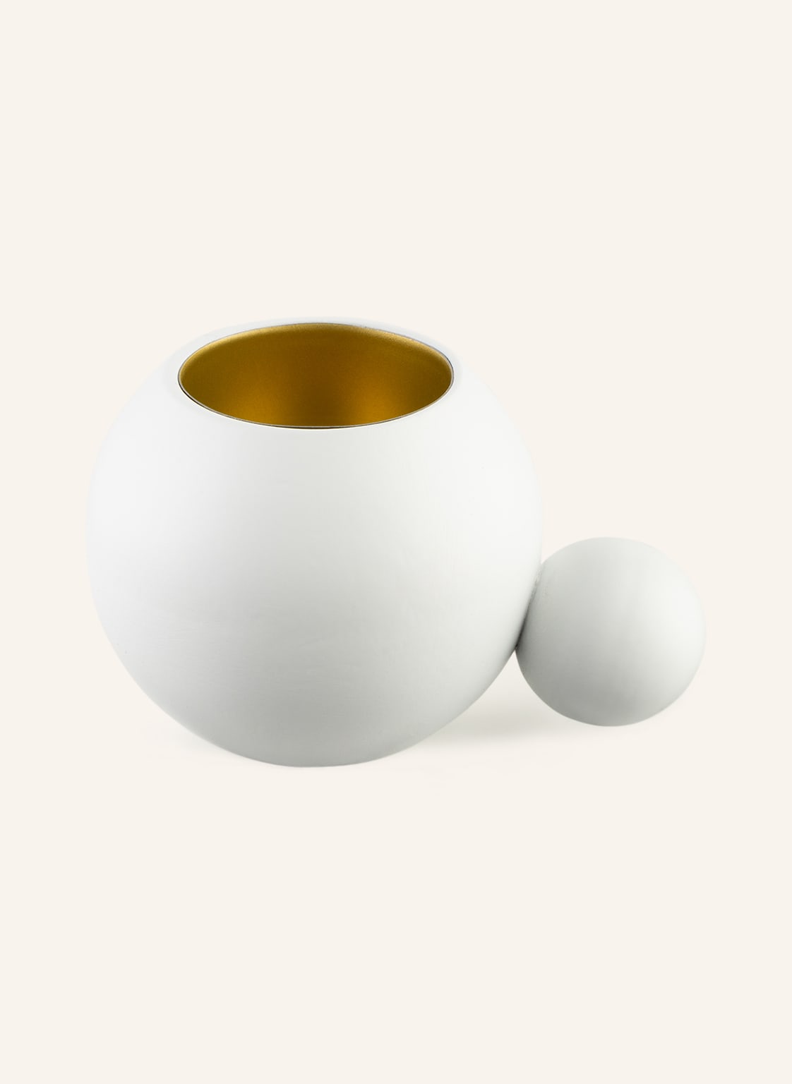 Image of Applicata Kerzenhalter Roundnround weiss