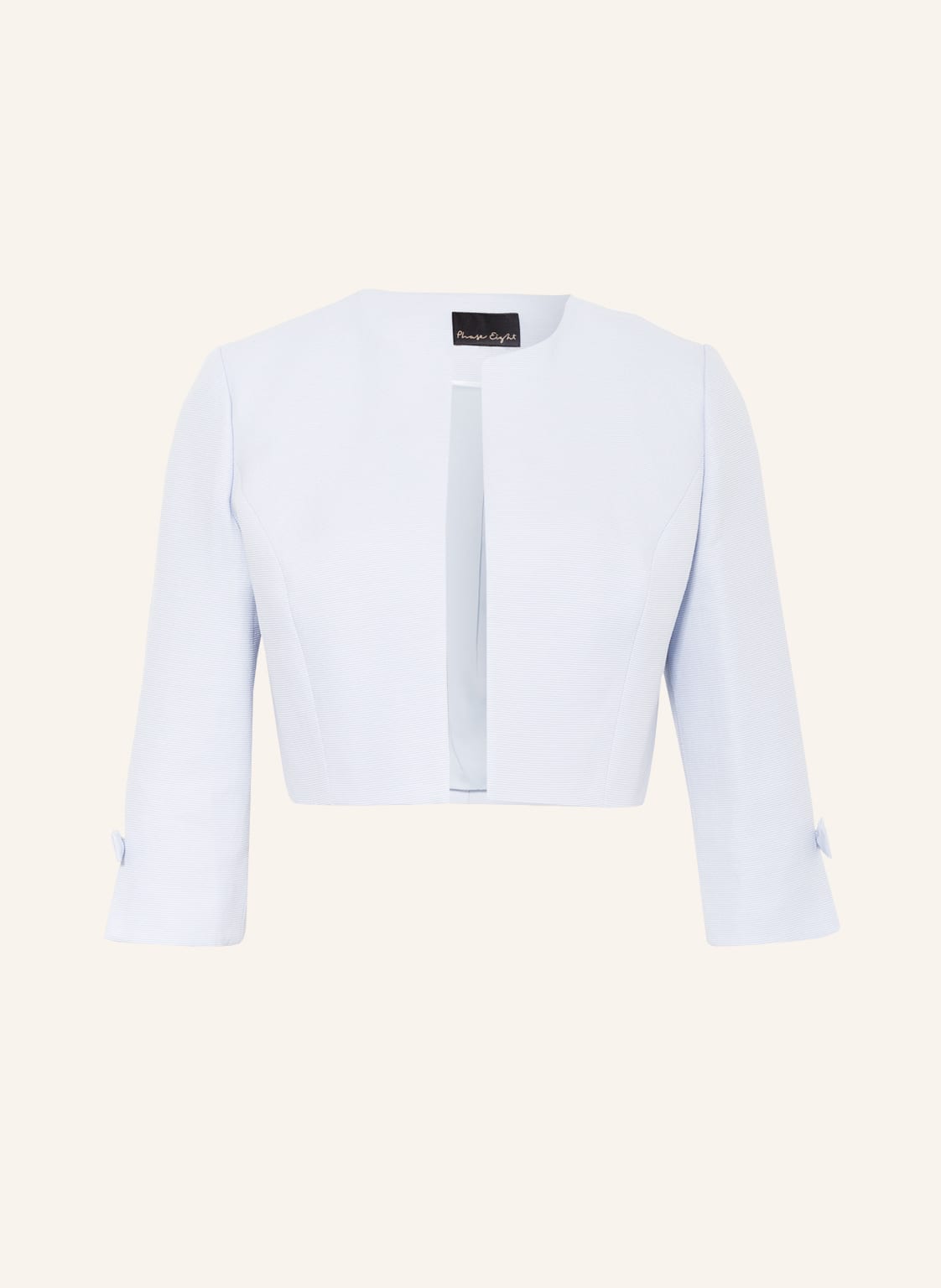 Image of Phase Eight Kastenjacke Zoelle Mit 3/4-Arm blau