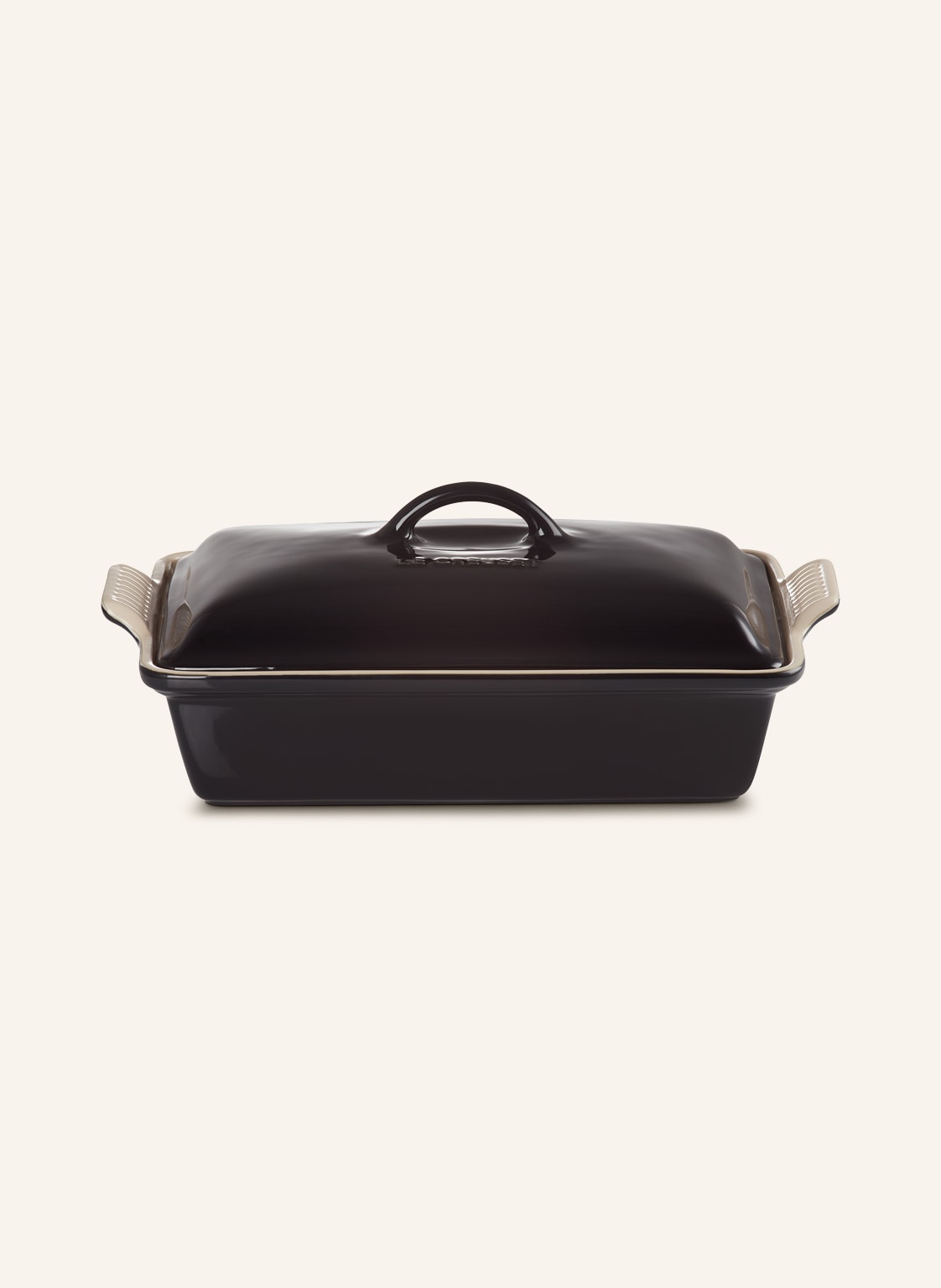 Image of Le Creuset Auflaufform Tradition schwarz