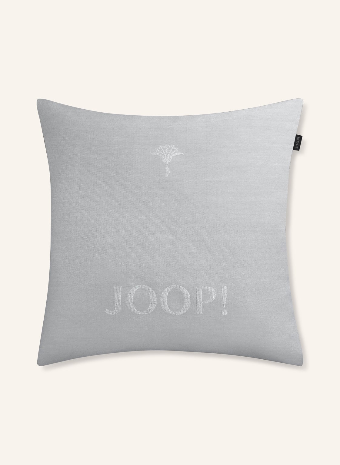 Image of Joop! Dekokissenhülle J!Chains silber