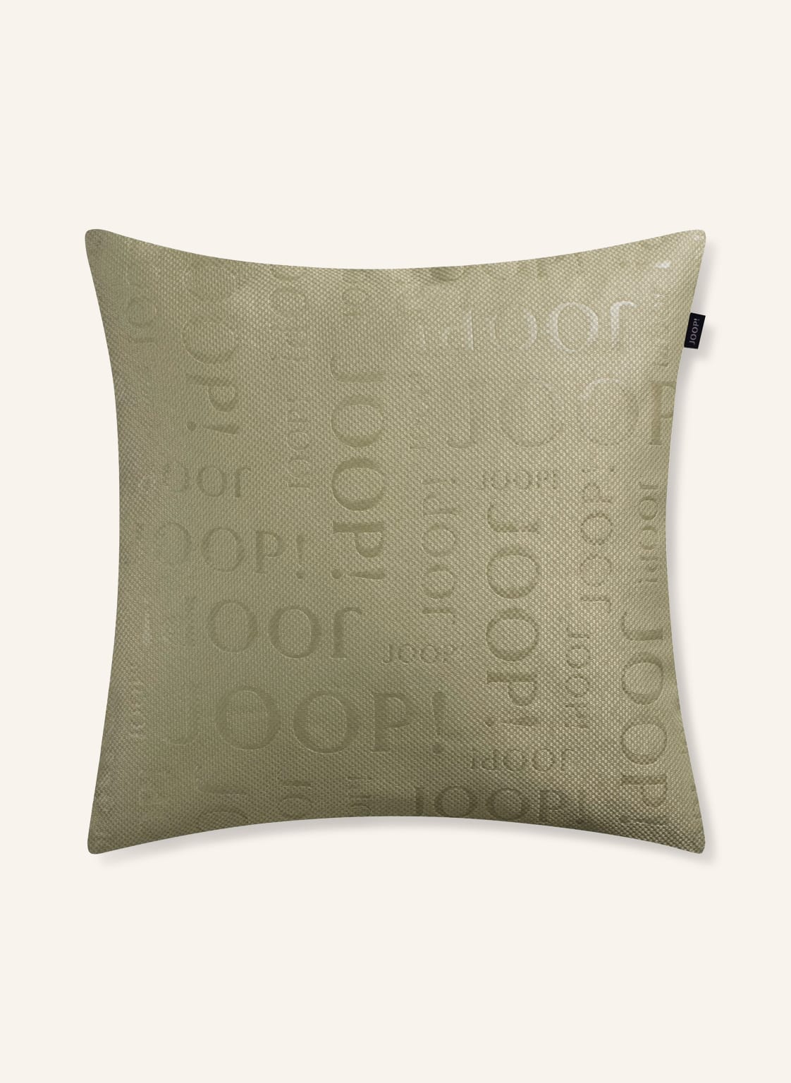 Image of Joop! Dekokissenhülle J!Label gruen
