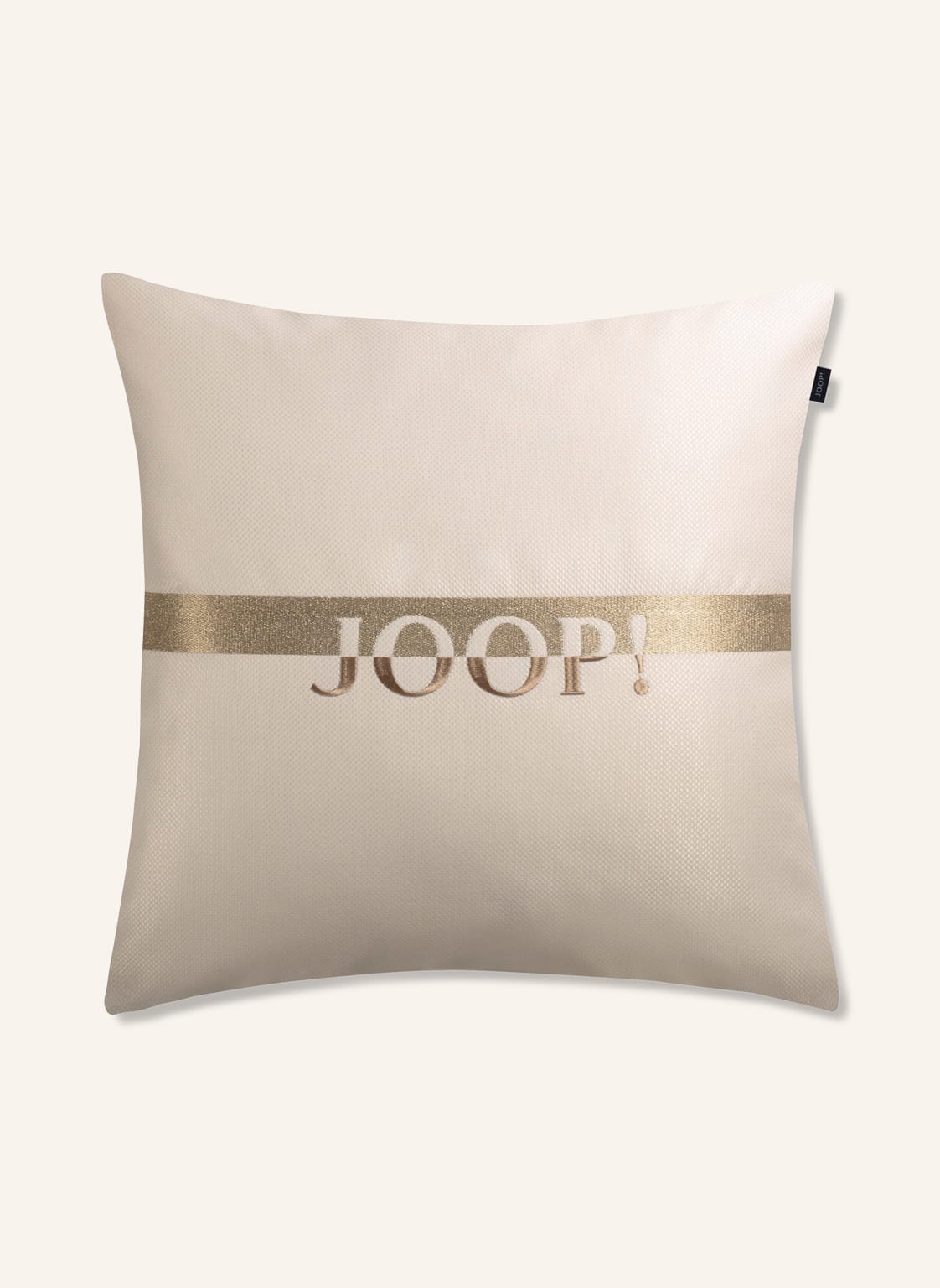 Image of Joop! Dekokissenhülle J!Label beige