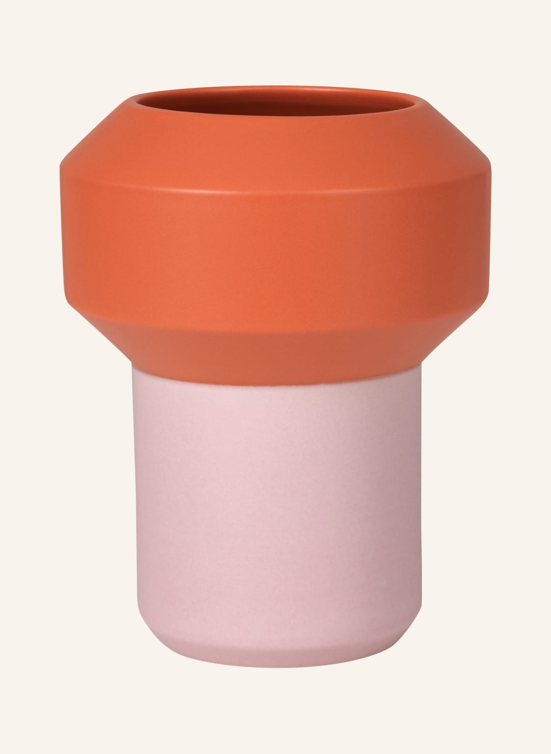 Image of Lucie Kaas Vase Fumario orange