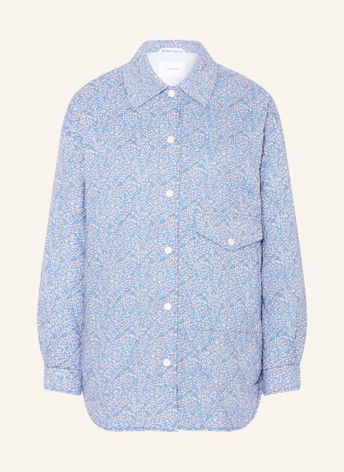 Image of Opus Overshirt Junila blau