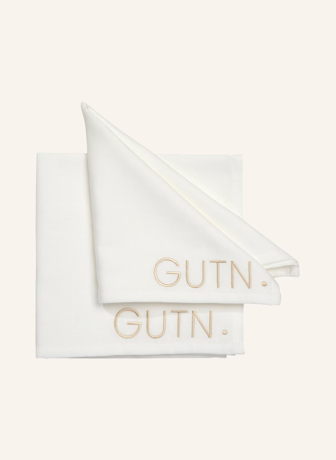 Image of Pichler 2er-Set Stoffservietten weiss