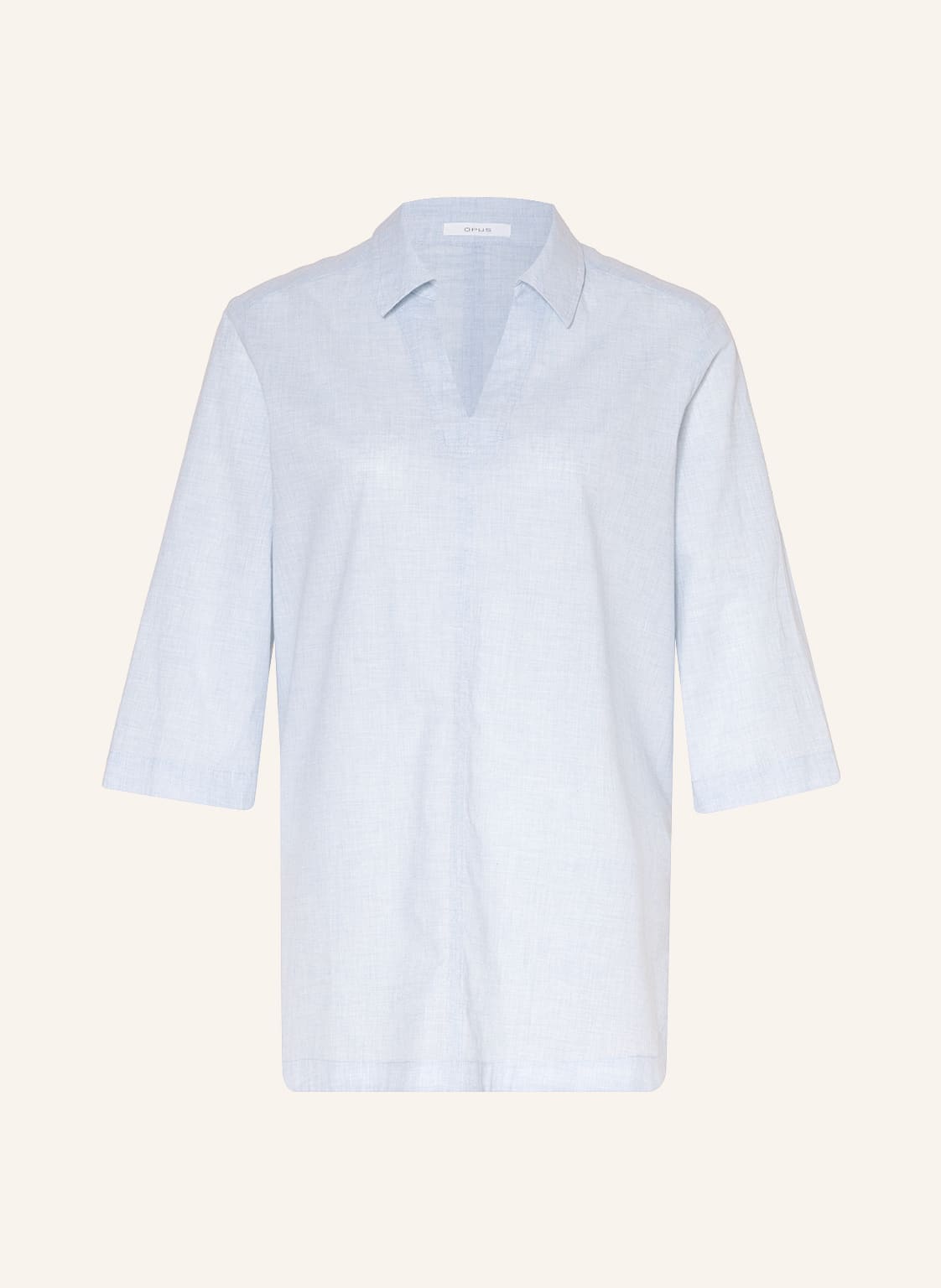 Image of Opus Blusenshirt Folara Mit 3/4-Arm blau