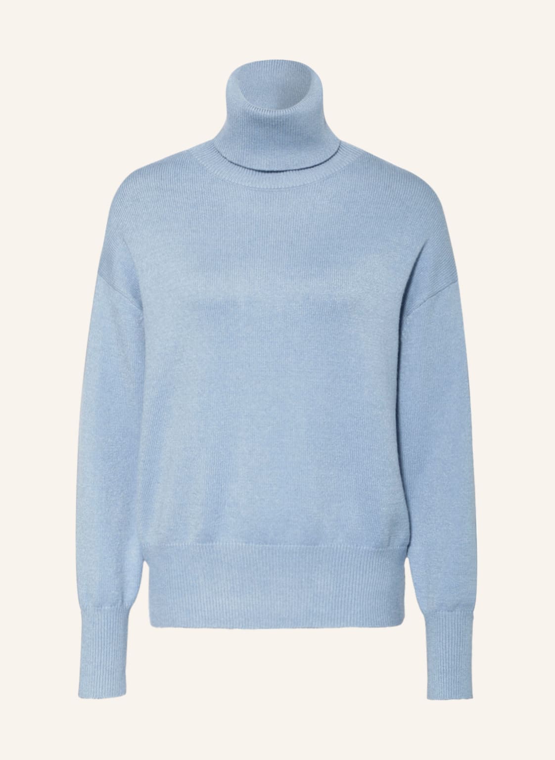 Image of Marc Aurel Oversized-Rollkragenpullover blau