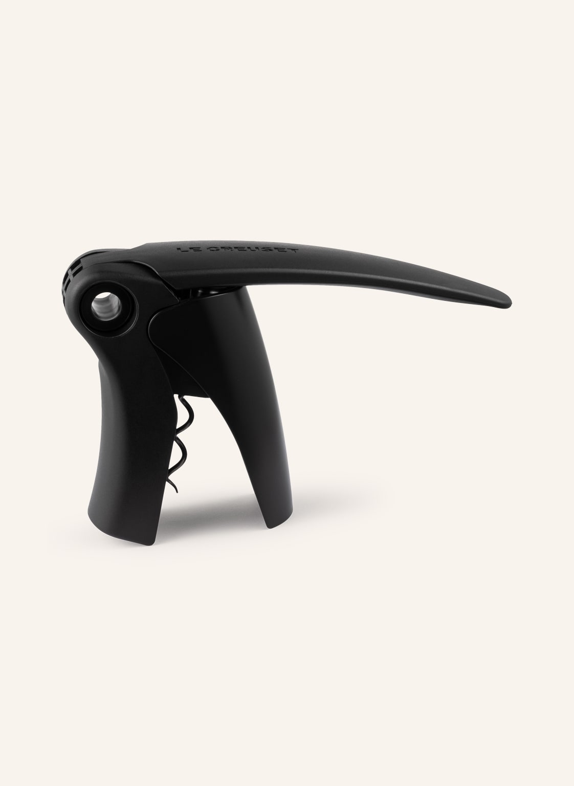 Image of Le Creuset Korkenzieher Leverpull schwarz