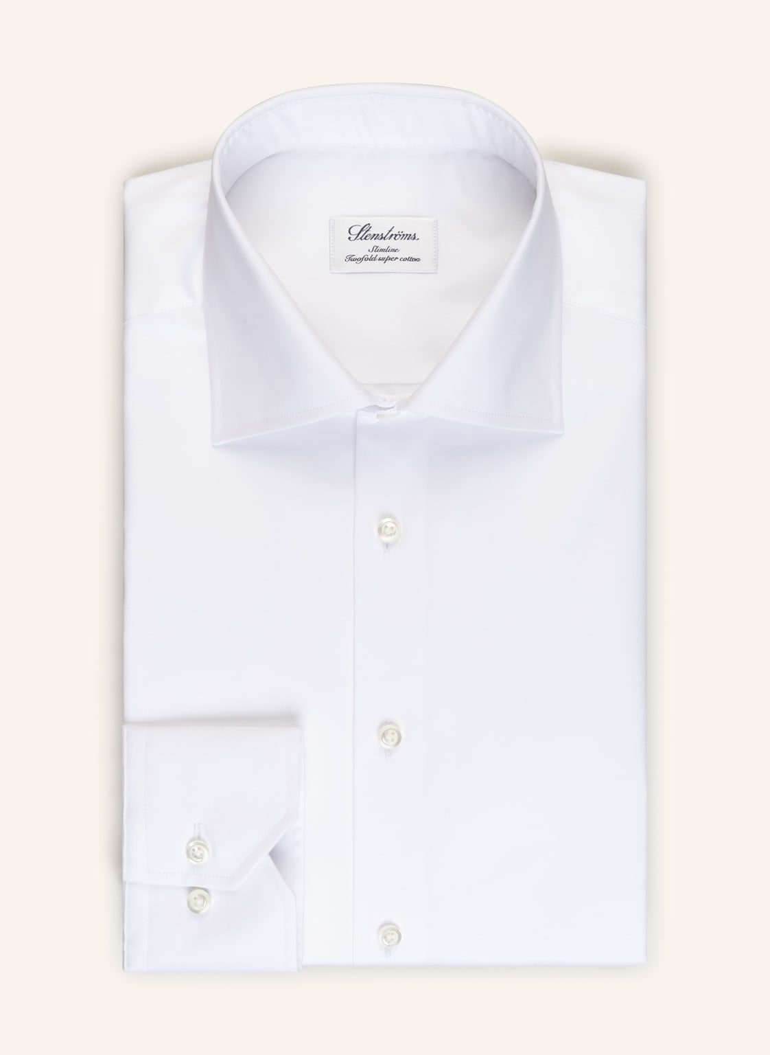 Image of Stenströms Hemd Slim Line Fit weiss