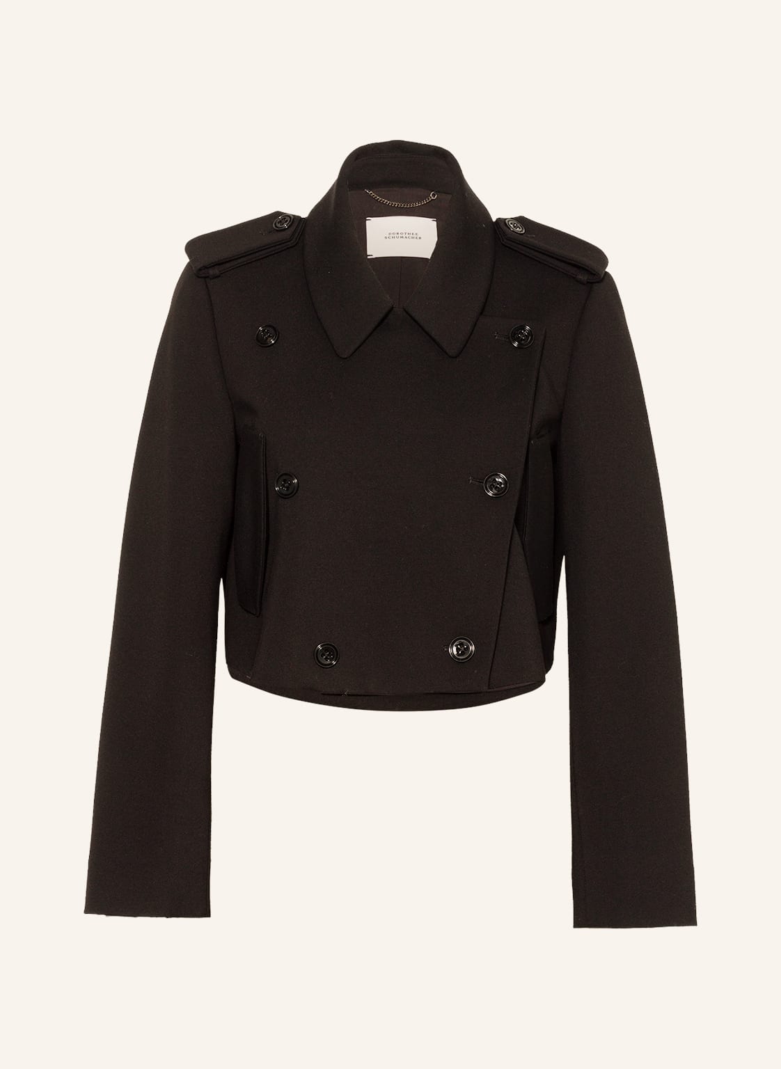 Image of Dorothee Schumacher Jerseyblazer schwarz