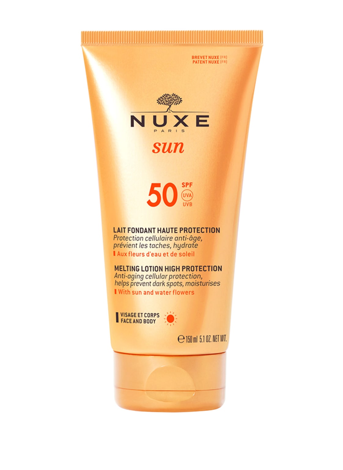 Image of Nuxe Sun Sonnenmilch LSF 50 150 ml