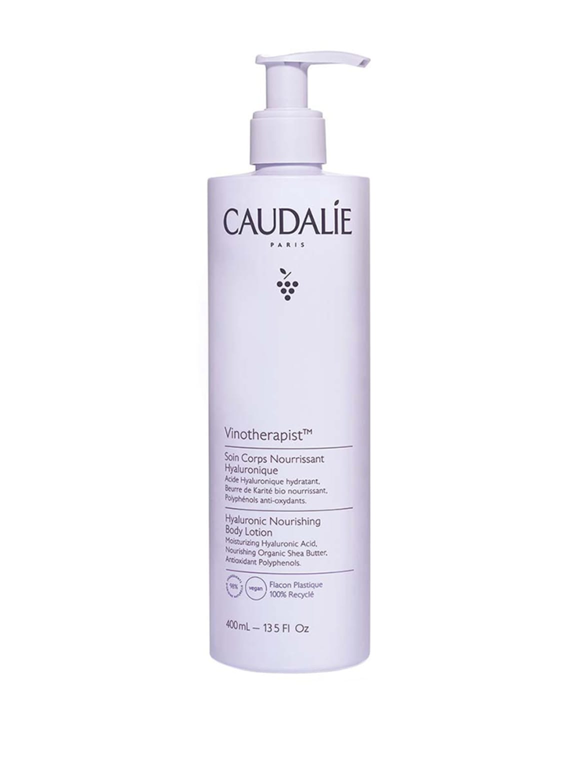 Image of Caudalíe Vinotherapist Nährende Körperpflege mit Hyaluronsäure 400 ml