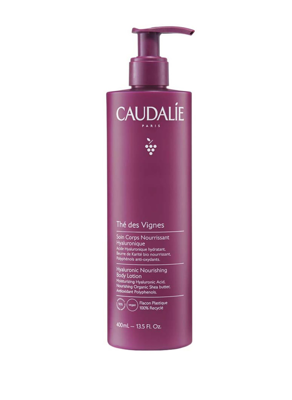 Image of Caudalíe Thé Des Vignes Hyaluronic Nourishing Body Lotion 400 ml
