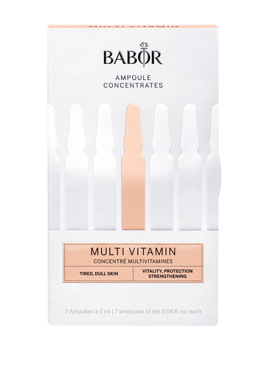 Image of Babor Ampoule Concentrates Multi Vitamin Ampullen (7 x 2 ml) 14 ml