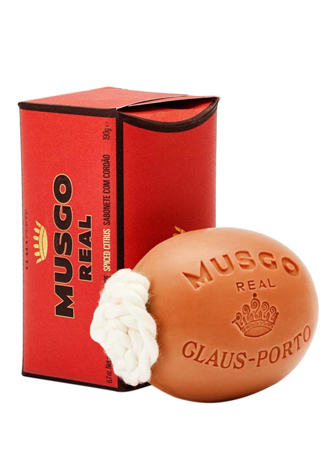 Image of Claus Porto Musgo Real Spiced Citrus Seife 190 g
