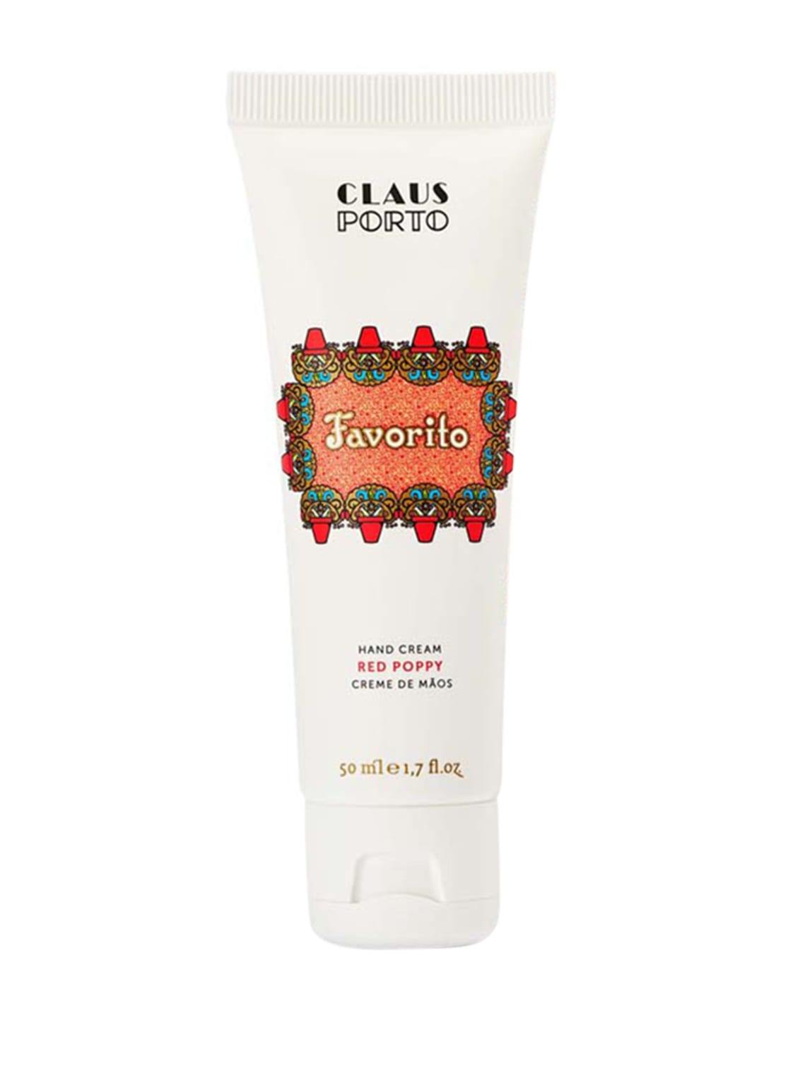Image of Claus Porto Favorito Red Poppy Handcreme 50 ml
