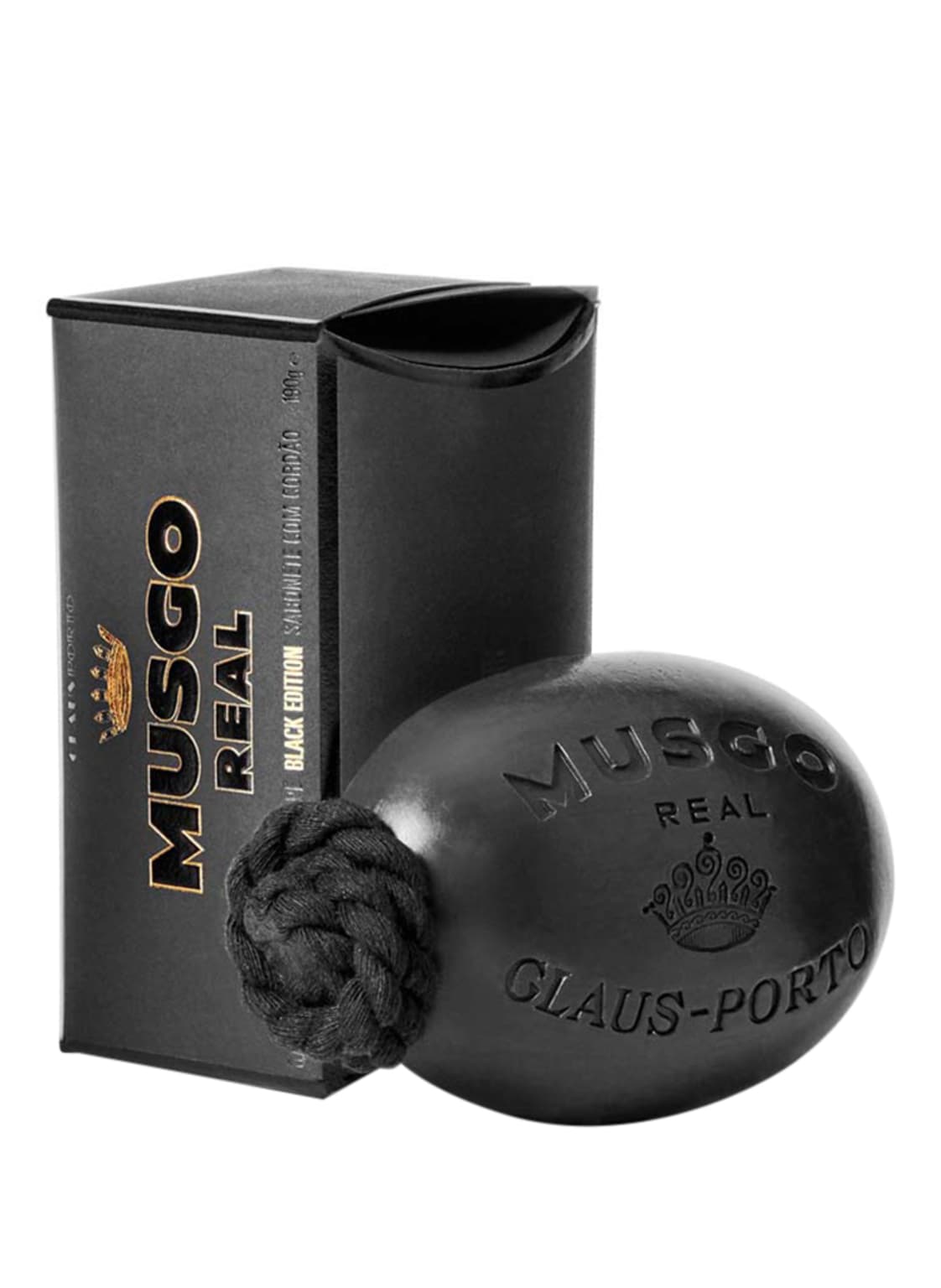 Image of Claus Porto Musgo Real Black Edition Seife 190 g