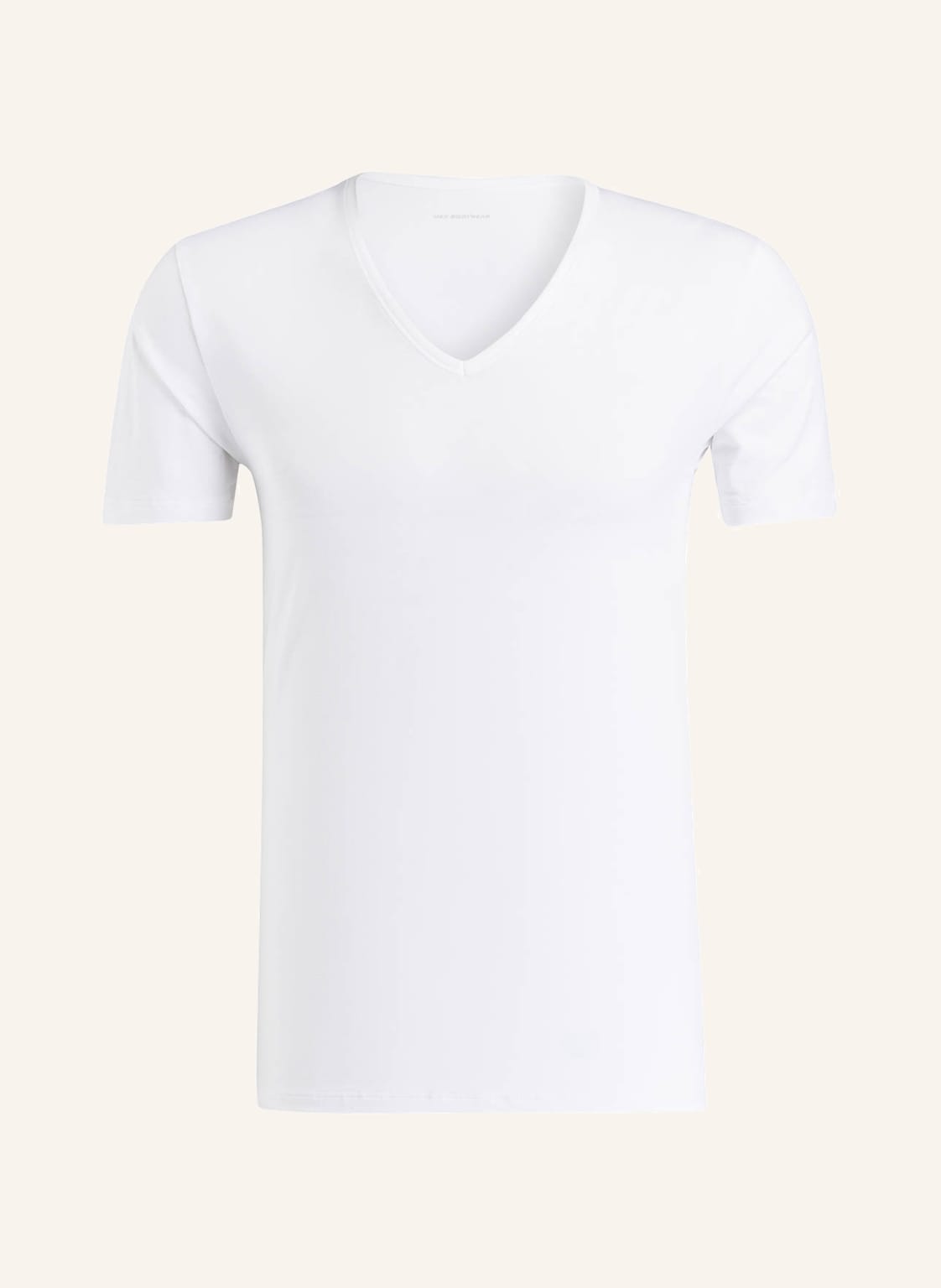 Image of Mey V-Shirt Serie Dry Cotton weiss