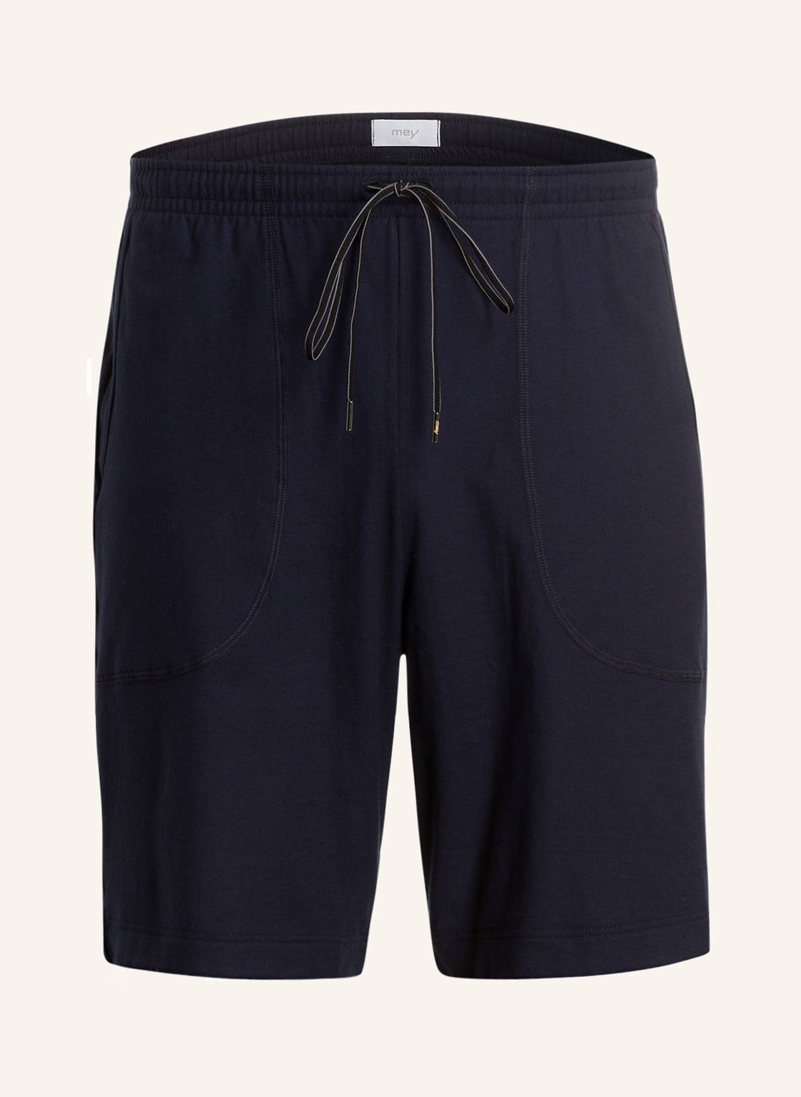 Image of Mey Lounge-Shorts Serie Dalmore blau