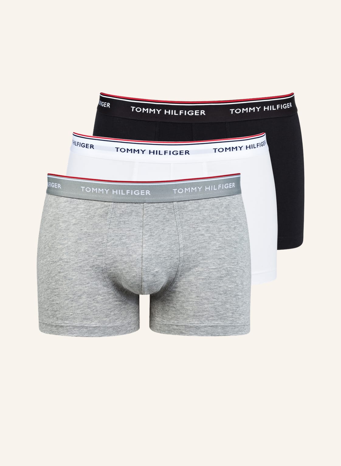 Image of Tommy Hilfiger 3er-Pack Boxershorts schwarz