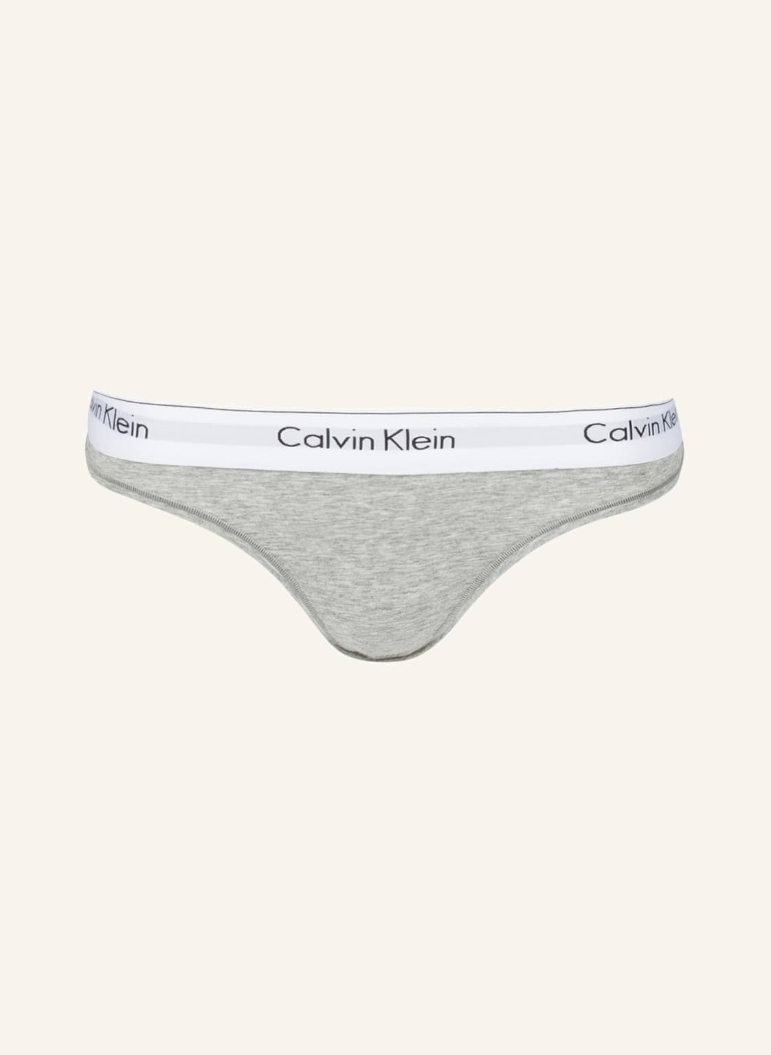 Image of Calvin Klein String Modern Cotton grau
