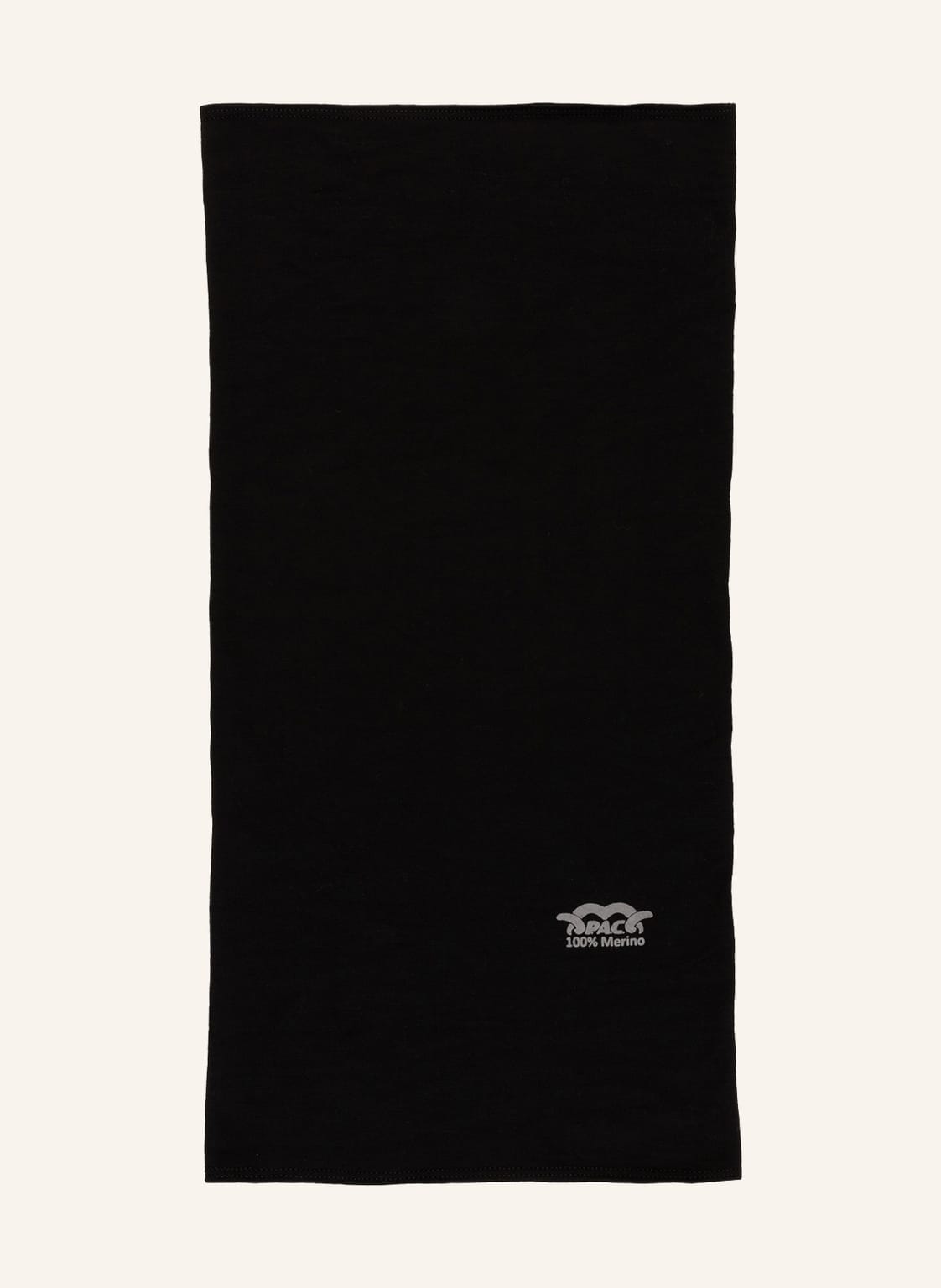 Image of P.A.C. Multifunktionstuch Aus Merinowolle schwarz