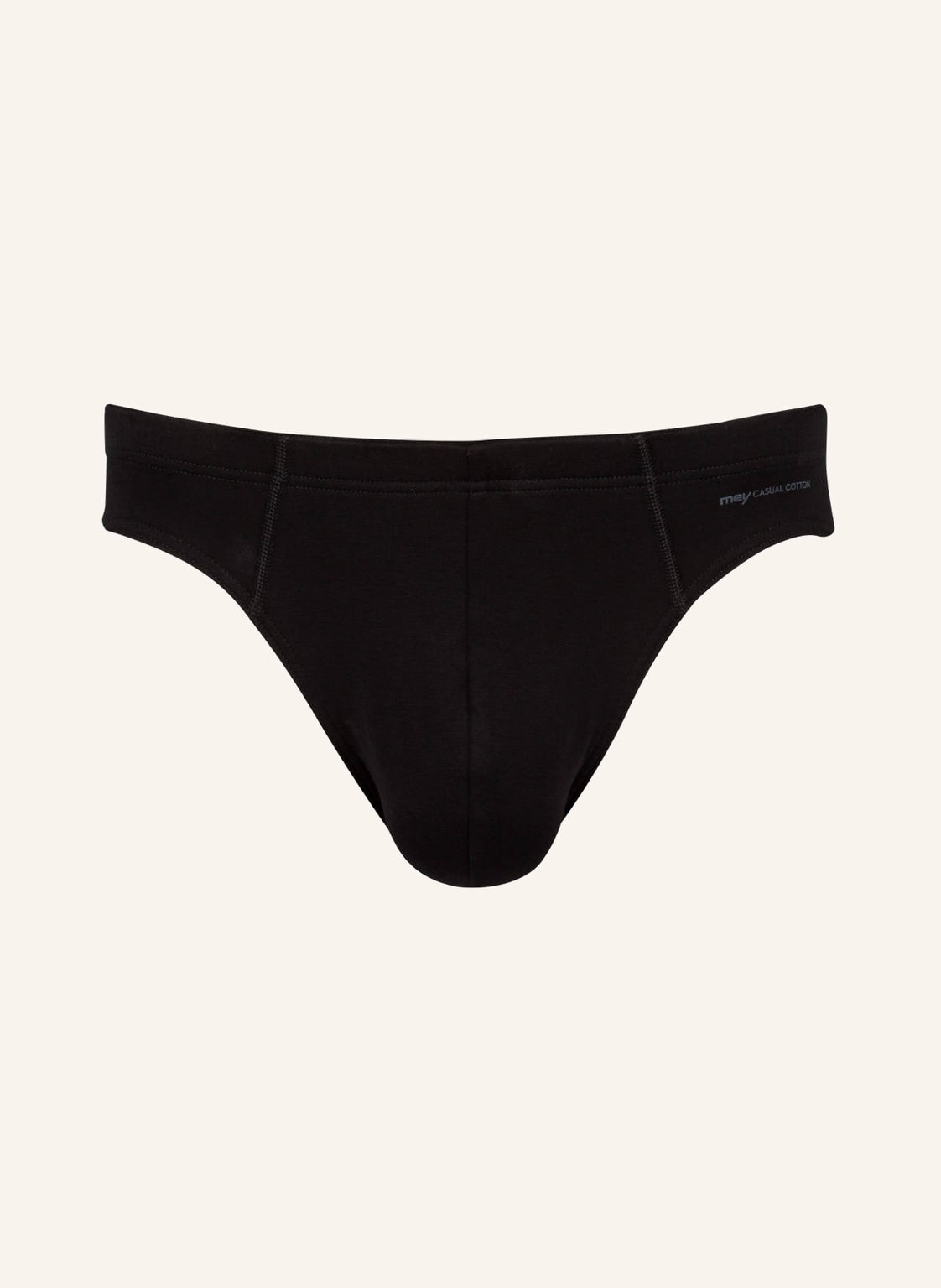 Image of Mey Slip Serie Casual Cotton schwarz