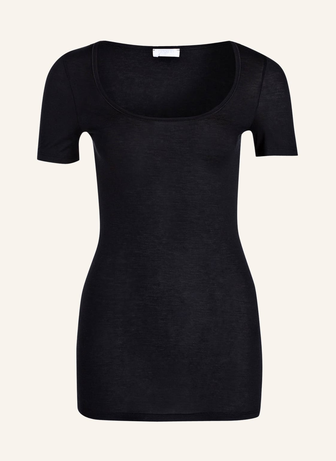 Image of Hanro T-Shirt Ultralight schwarz