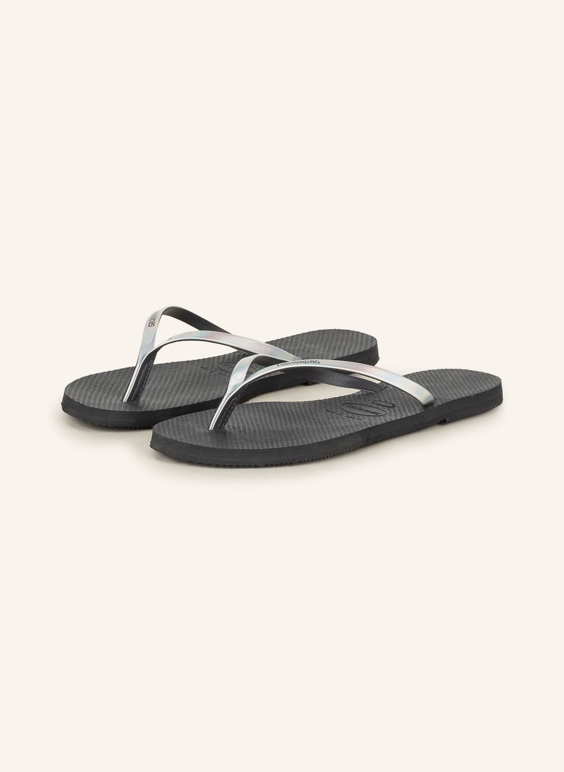 Image of Havaianas Zehentrenner You Metallic silber