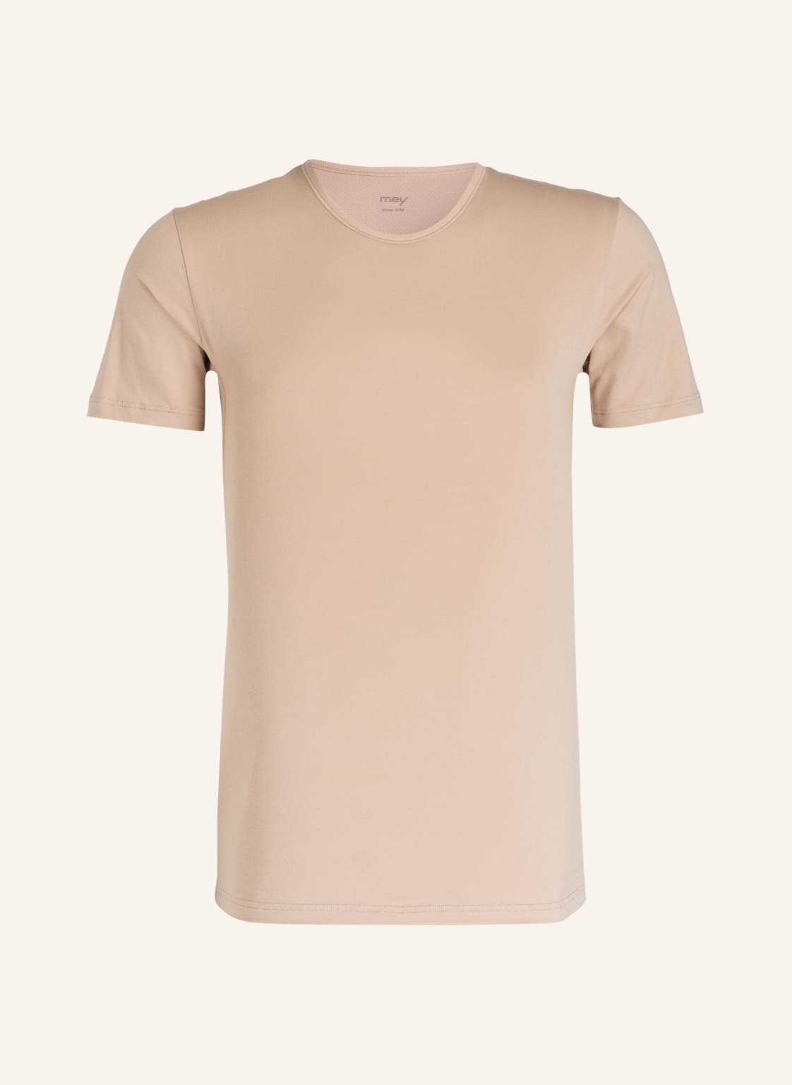 Image of Mey T-Shirt Serie Dry Cotton beige