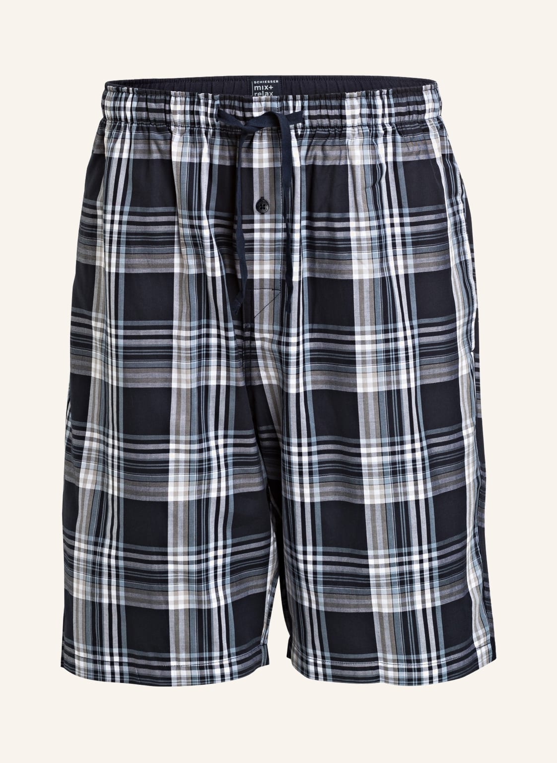 Image of Schiesser Schlafshorts blau