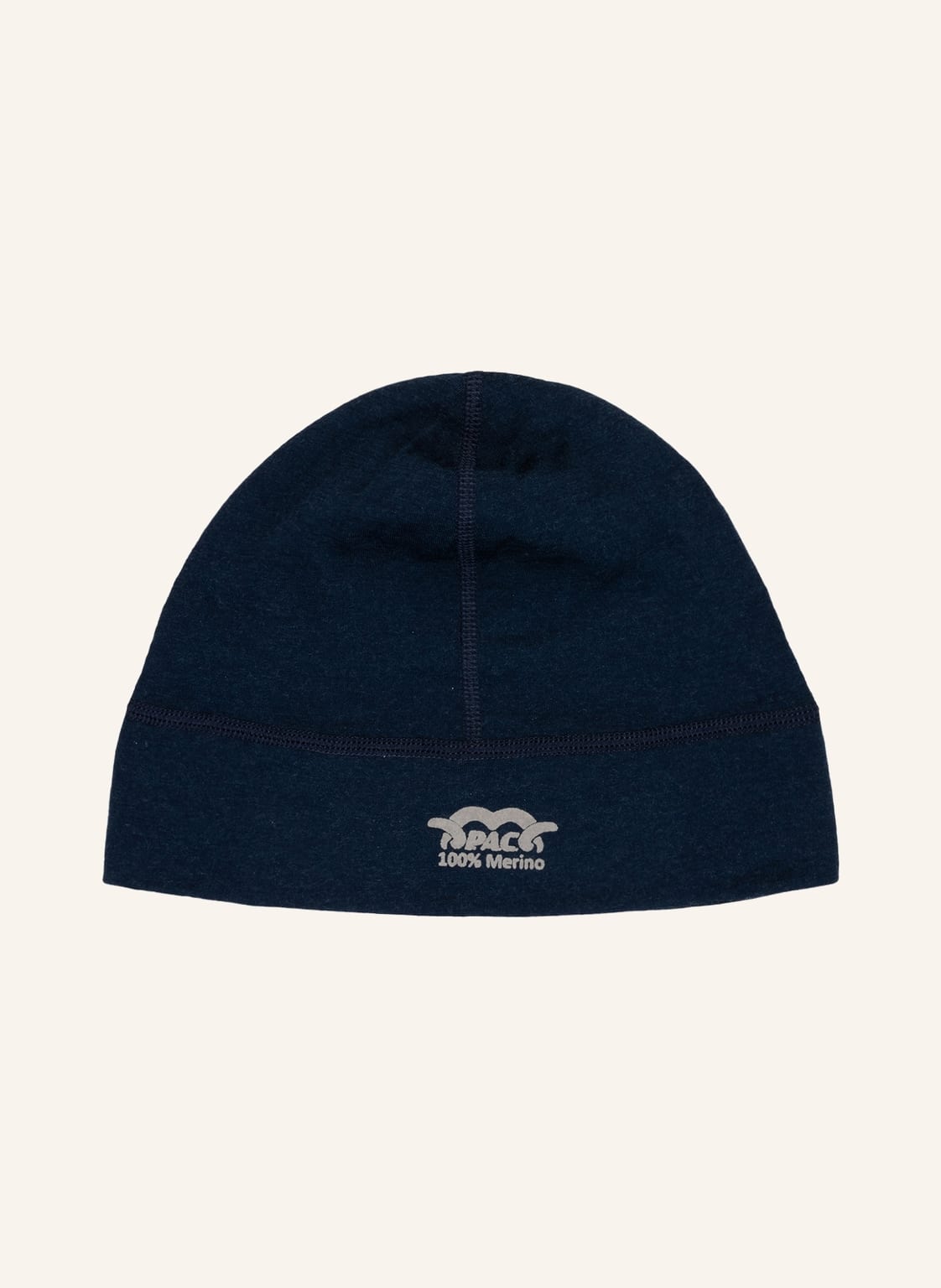 Image of P.A.C. Multifunktionsmütze Aus Merinowolle blau