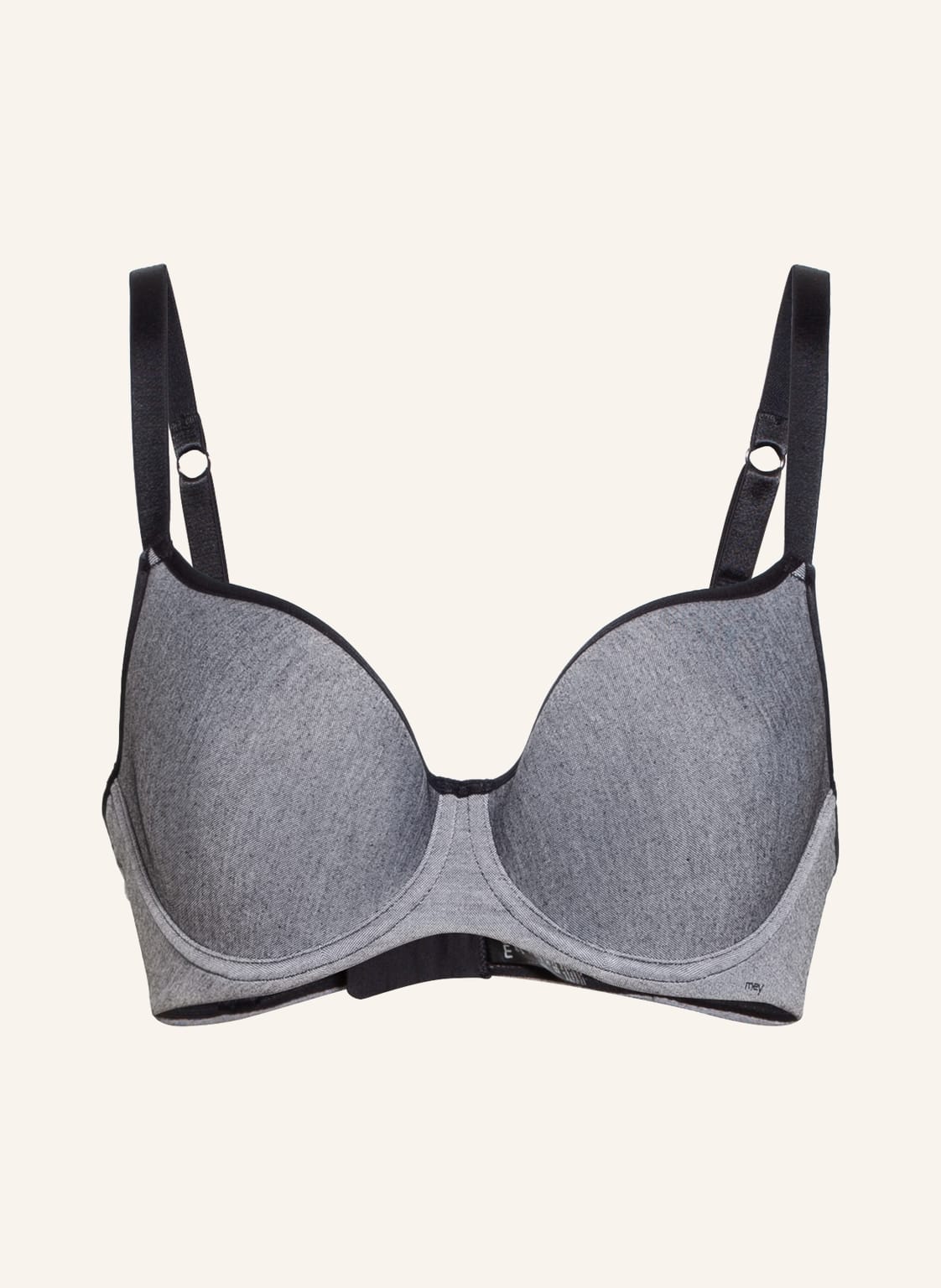 Image of Mey Spacer-Bh Serie Easy Cotton schwarz