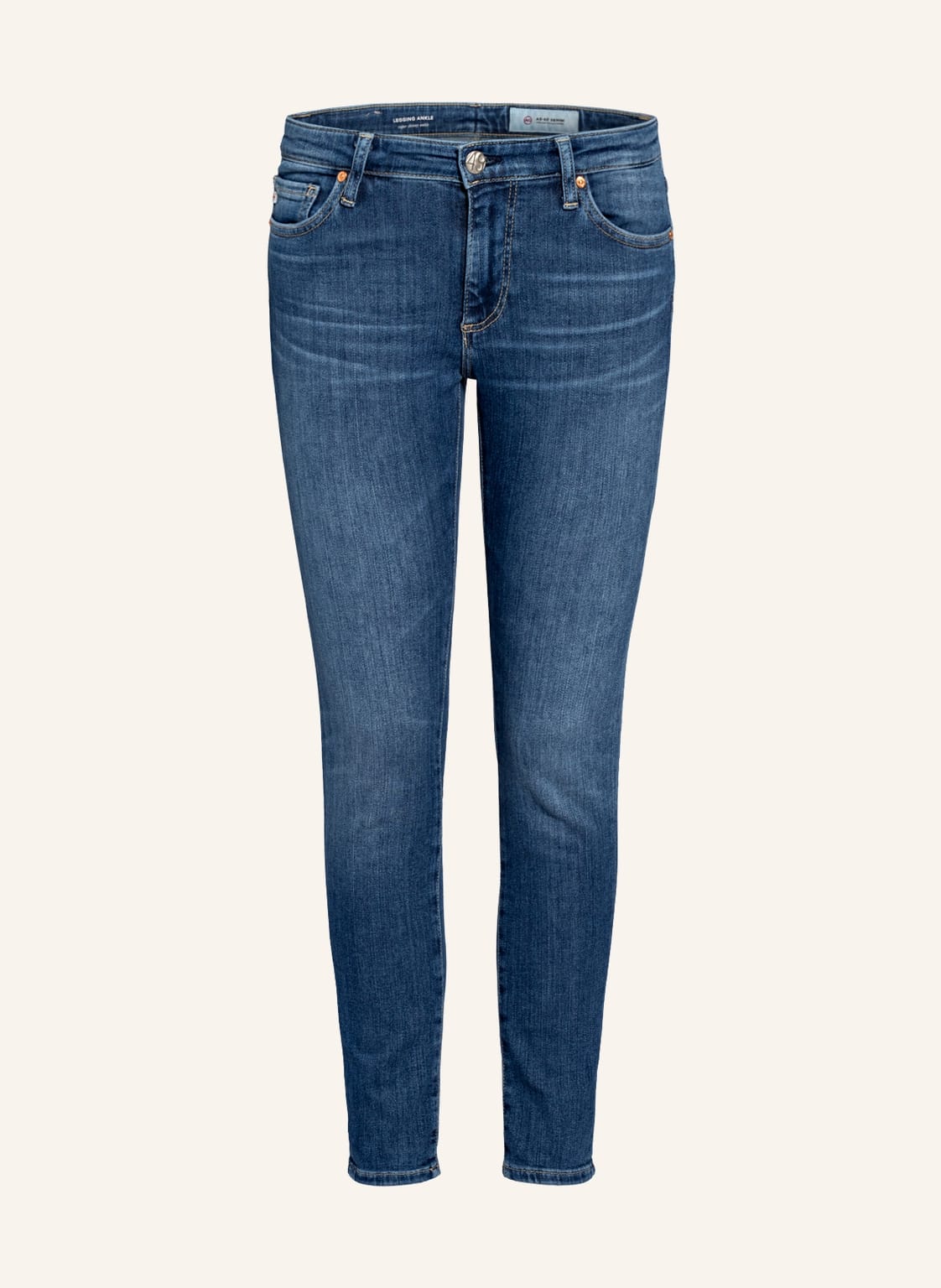 Image of Ag Jeans Skinny Jeans The Legging Ankle blau