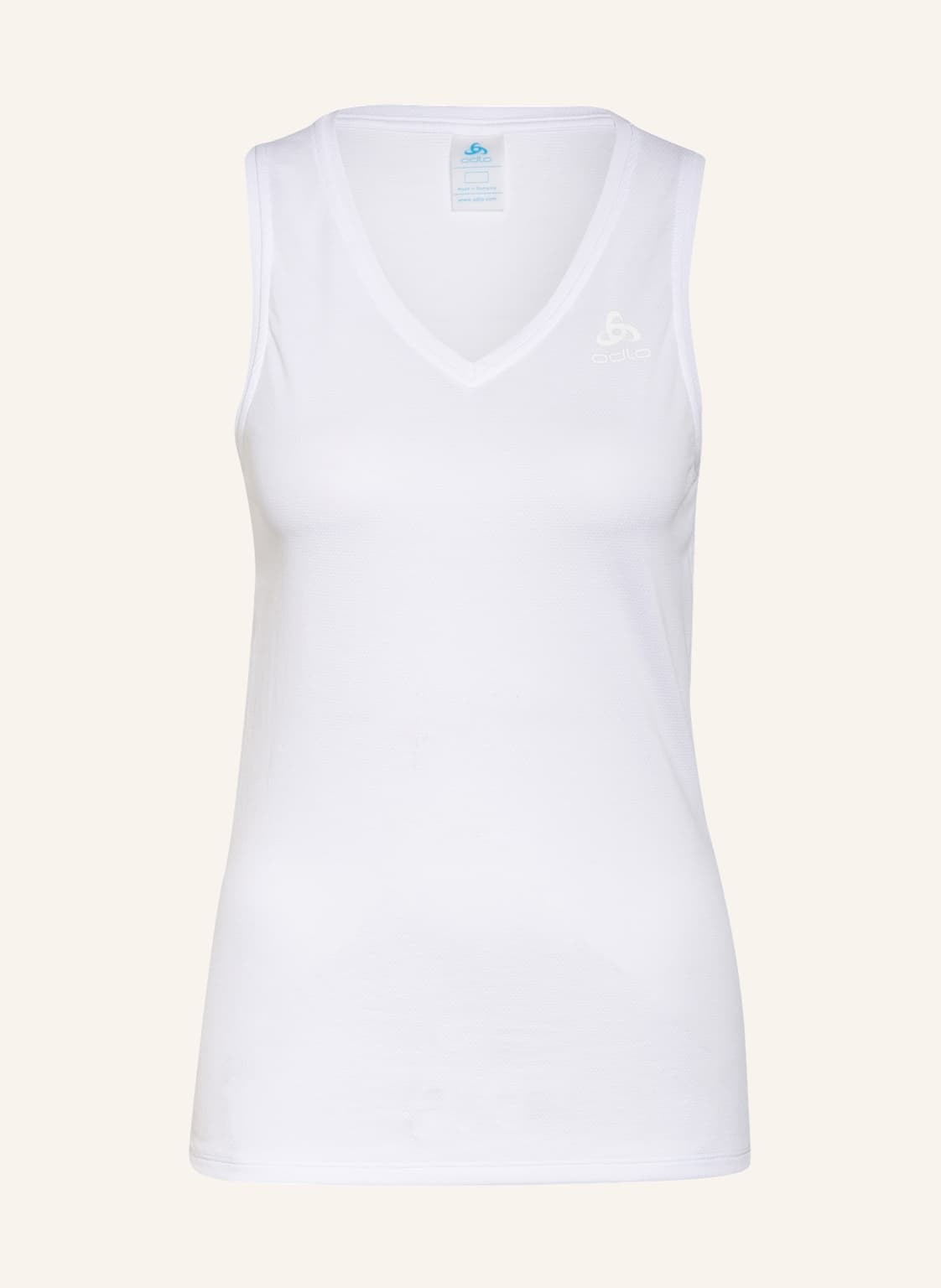 Image of Odlo Funktionswäsche-Top Active F-Dry Light Eco weiss