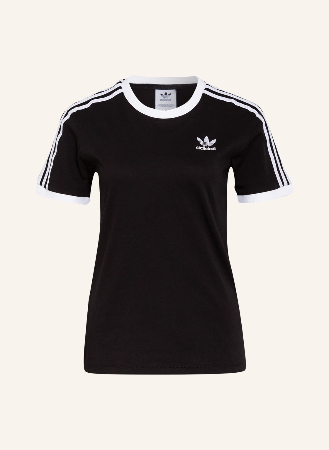 Image of Adidas Originals T-Shirt Adicolor schwarz