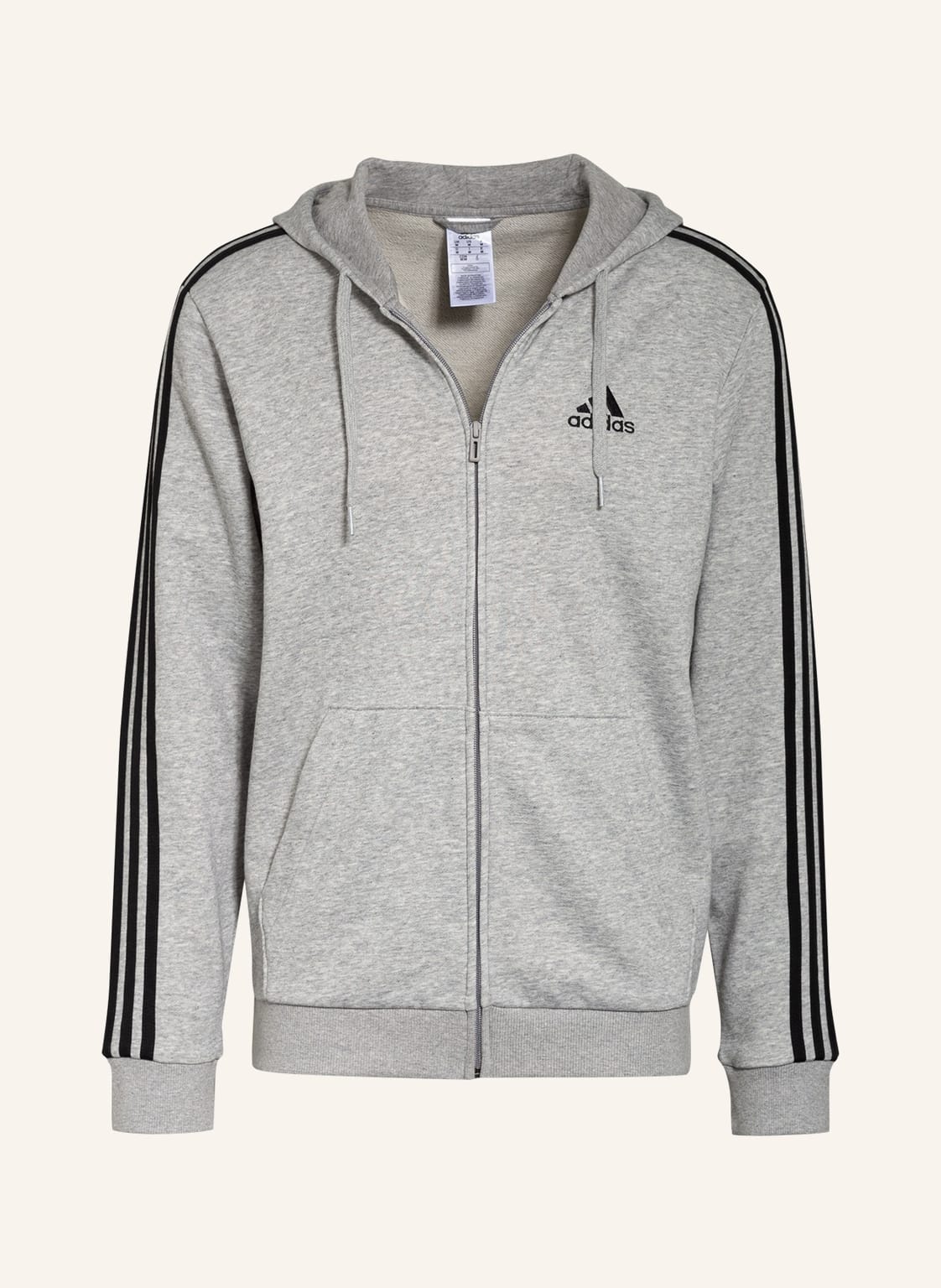 Image of Adidas Sweatjacke Essentials grau
