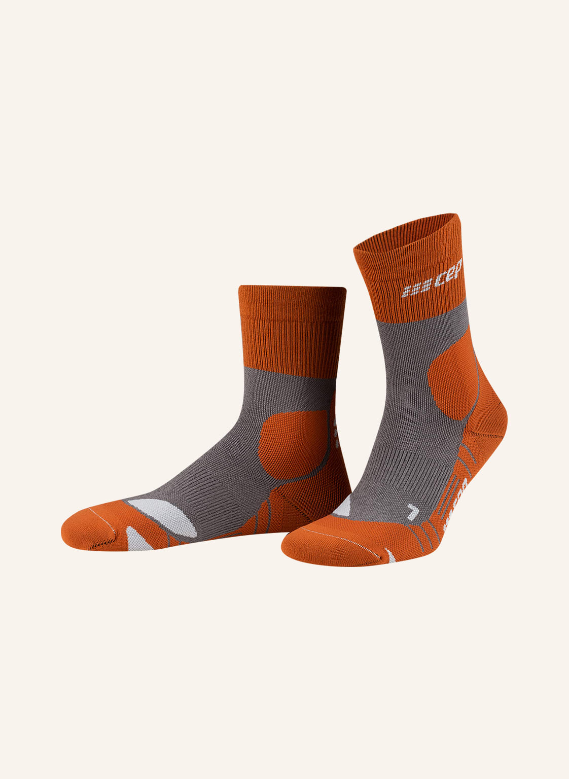 Image of Cep Trekking-Socken Merino Compression Hiking orange