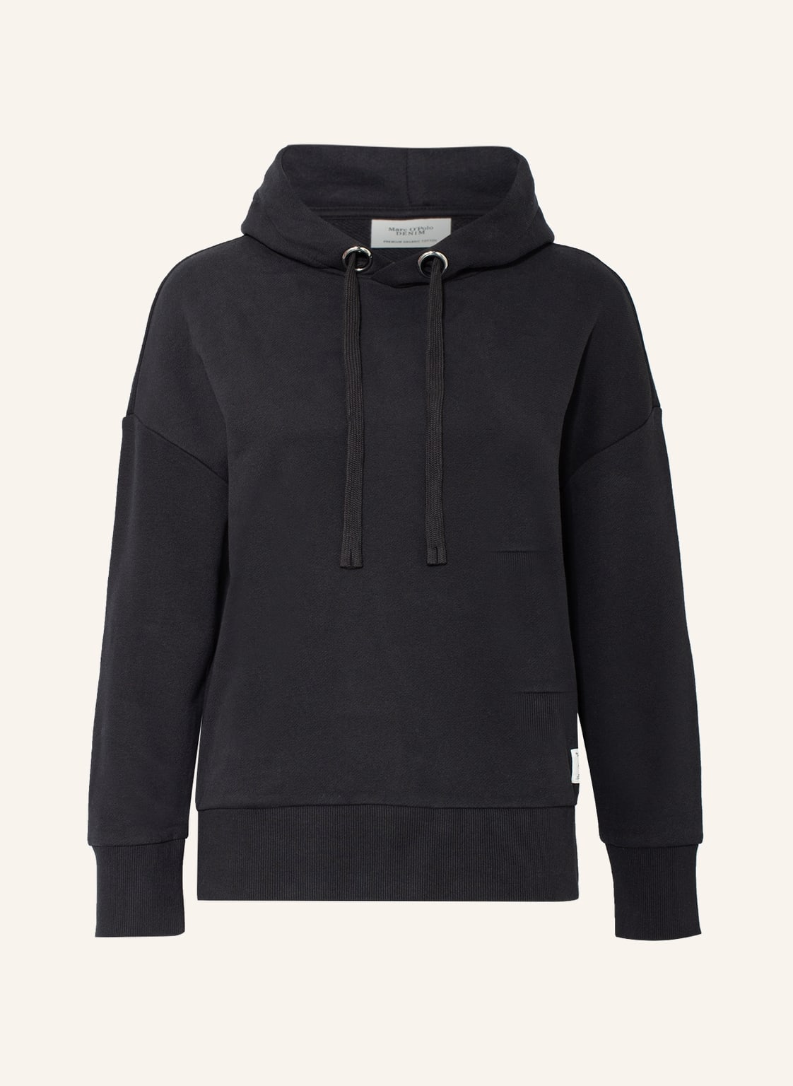 Image of Marc O'polo Denim Hoodie schwarz