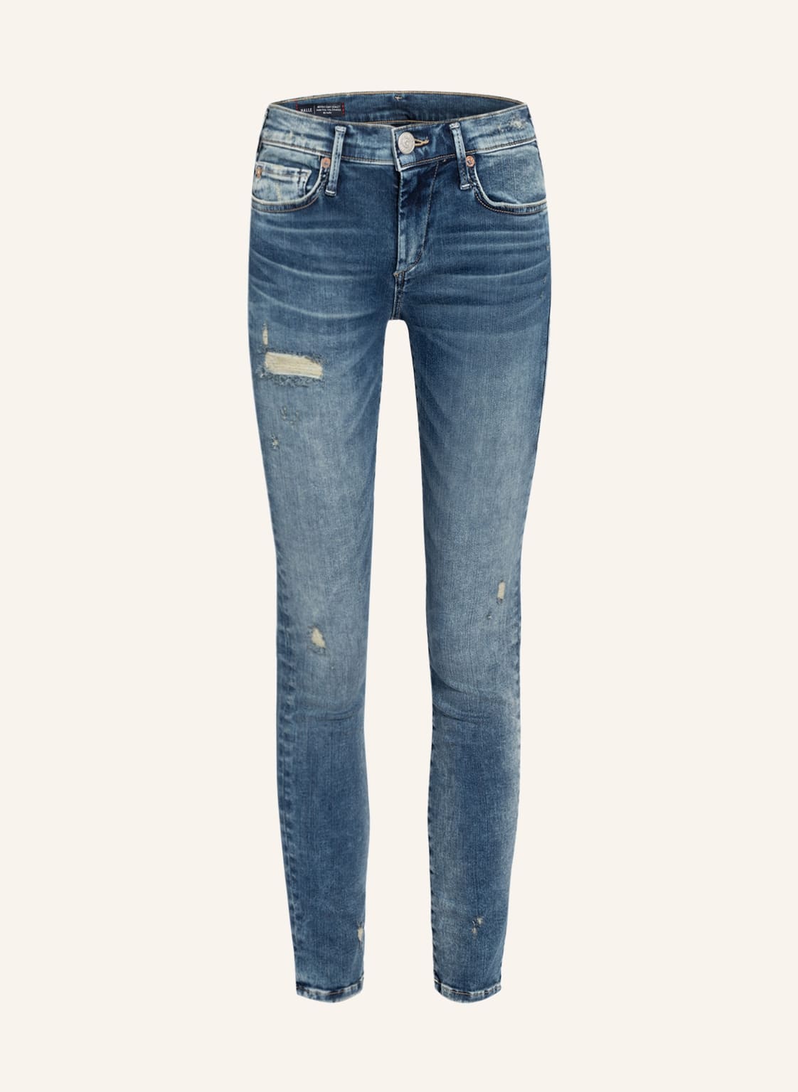 Image of True Religion Skinny Jeans Halle blau