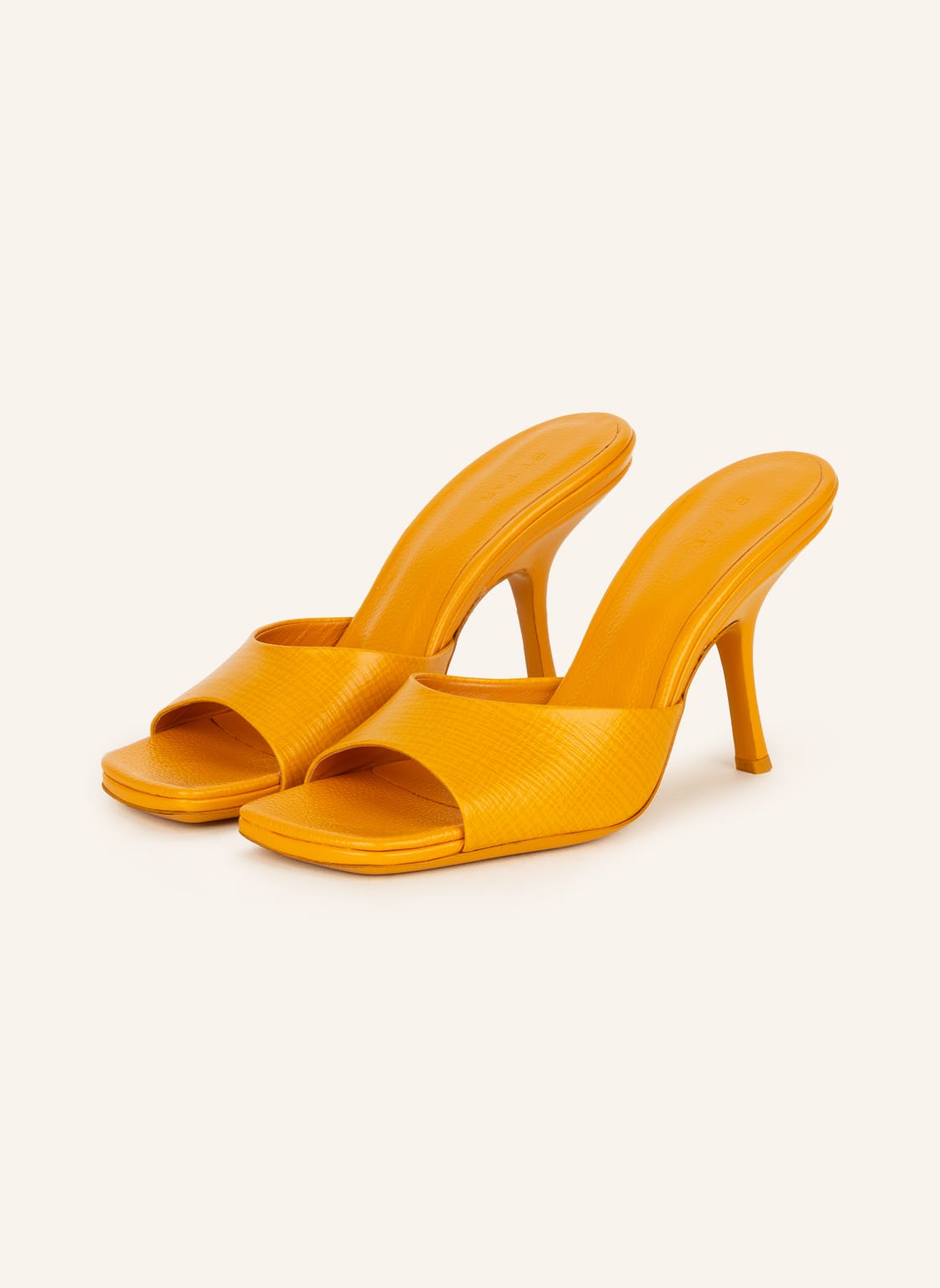 Image of By Far Mules Mora orange