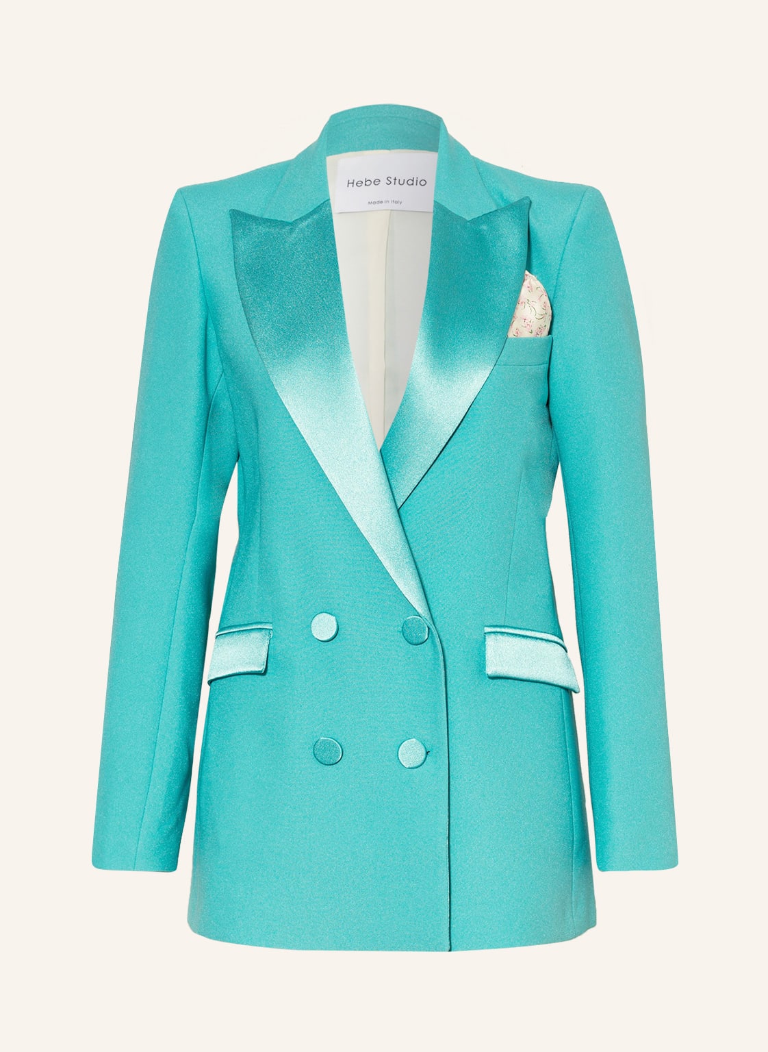 Image of Hebe Studio Blazer Bianca blau