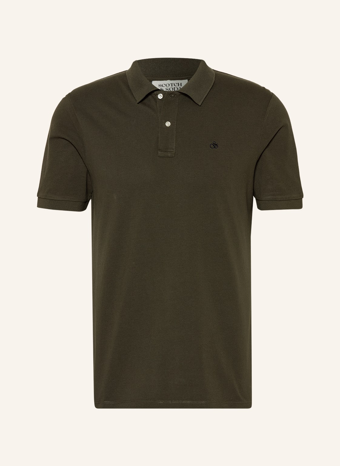 Image of Scotch & Soda Piqué-Poloshirt gruen
